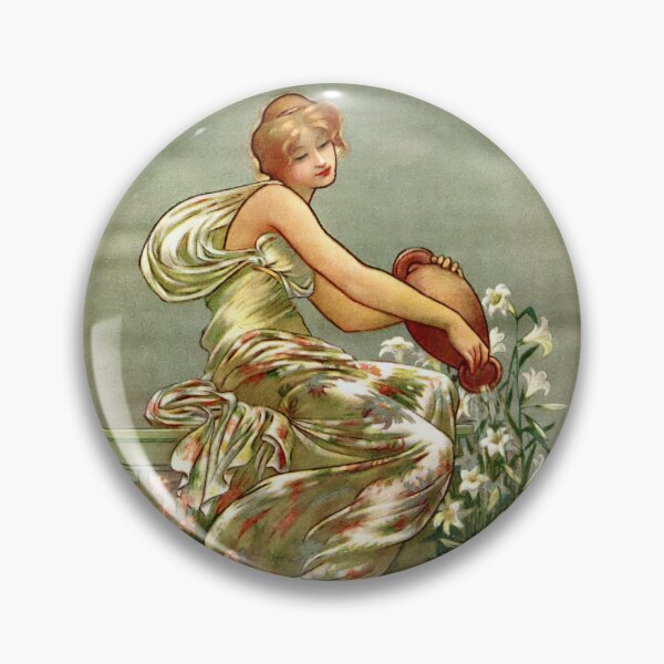 Item preview, Sunday Magazine 1905 Watering the Flowers designed and sold by Stevie-Love.