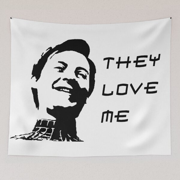 Item preview, They Love Me - Tobey Maguire designed and sold by ForeverTobey.