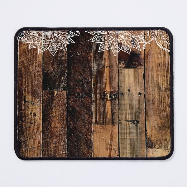 Item preview, rustic country farmhouse chic vintage lace barnwood designed and sold by LEILA ART SPACE.