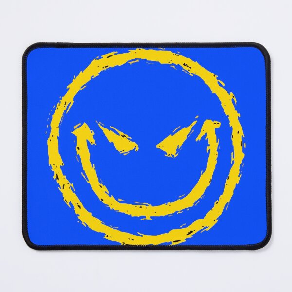 Item preview, GRIM GRINNING SMILEY FACE designed and sold by HAUNTERSDEPOT.