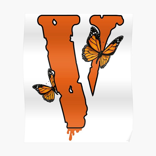"VLONE with Butterfly" Poster for Sale by lachheb Redbubble