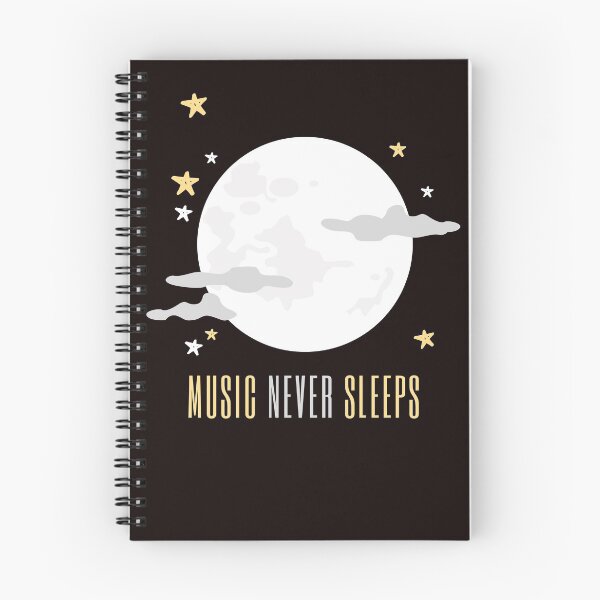 Item preview, music never sleeps , moon star shirt musc best gift music designed and sold by imstar.