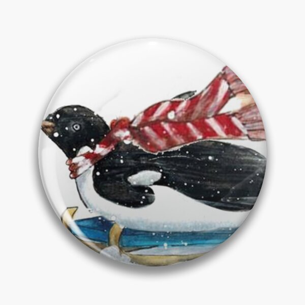 Item preview, Tobogganing Penguin designed and sold by Fiona MacKay.