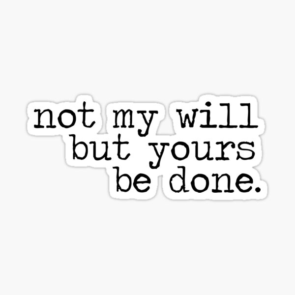 Christian Quote Sticker