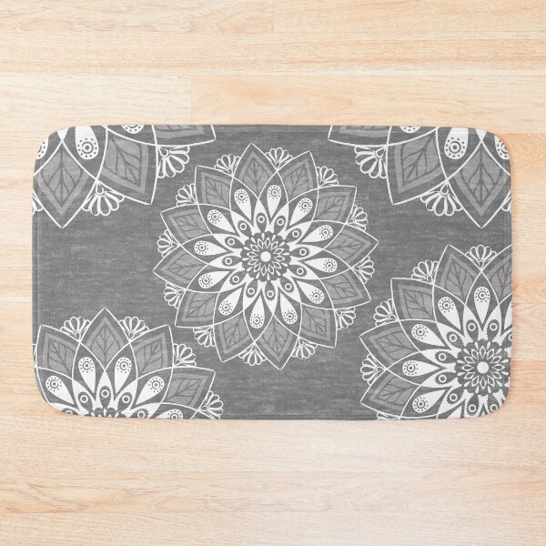 Item preview, Grey melange mandala designed and sold by TheArtDesk.