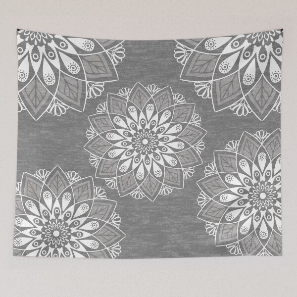 Item preview, Grey melange mandala designed and sold by TheArtDesk.