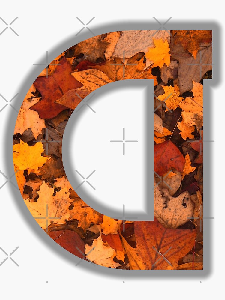 "Backwards Letter letter D illustration" Sticker by mohumar Redbubble