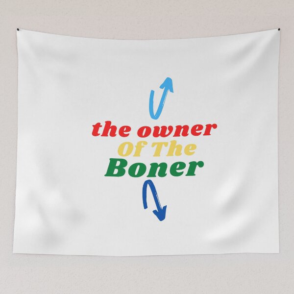Item preview, The Owner Of The Boner sticker  designed and sold by Zakariya20.