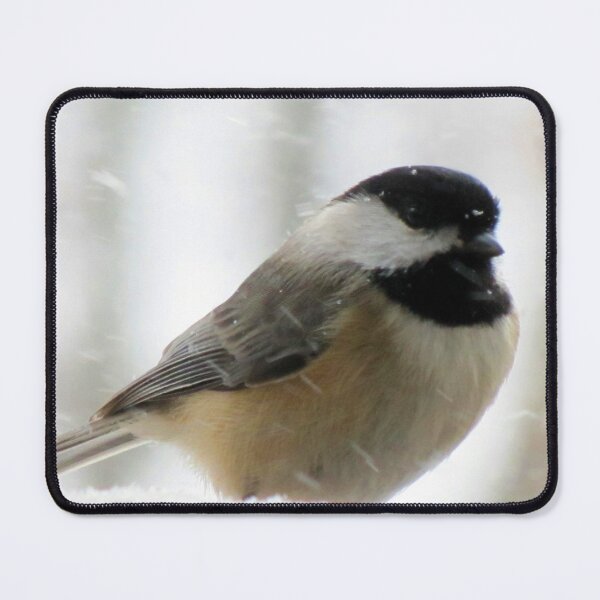 Item preview, Chickadee In Snowstorm designed and sold by Jean Gregory Evans.