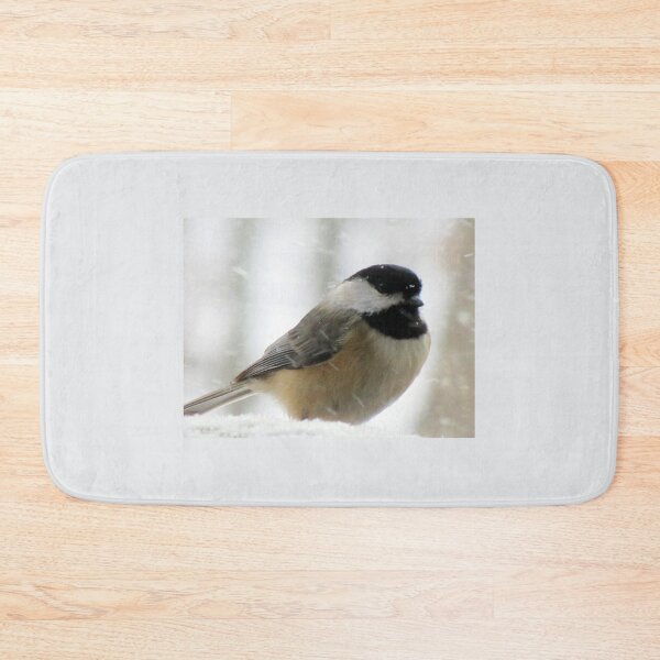 Item preview, Chickadee In Snowstorm designed and sold by Jean Gregory Evans.