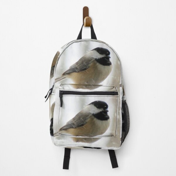 Item preview, Chickadee In Snowstorm designed and sold by Jean Gregory Evans.