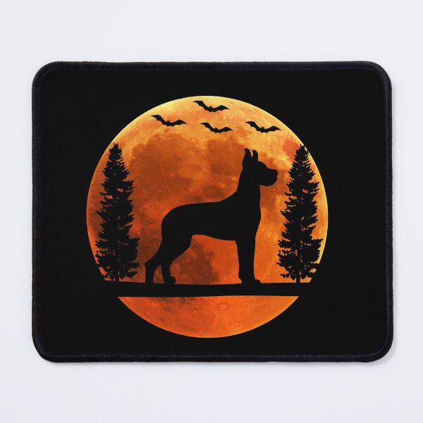 Item preview, great dane dog lovers moon great dane Halloween gift designed and sold by alaechamlal.