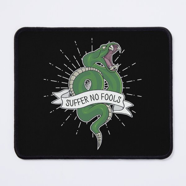 Item preview, Snake Tattoo Style Suffer No Fools designed and sold by Radical Chill.