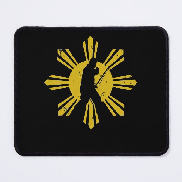 Item preview, Eskrima Sunset Filipino Flag Arnis Kali FMA Filipino Martial Arts Escrima Sparring designed and sold by MasterKlaw.