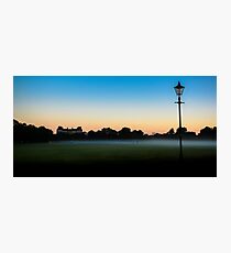 out on clapham common Photographic Print