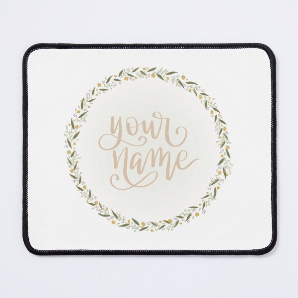 Item preview, Personalised name wreath designed and sold by randomnous.