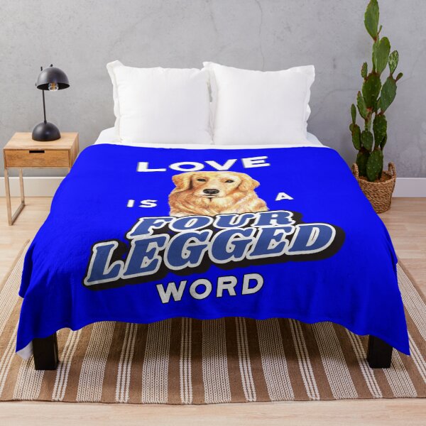 Item preview, Golden Retriever Dog Pet Owner Love Is A Four Legged Word  designed and sold by fantasticdesign.