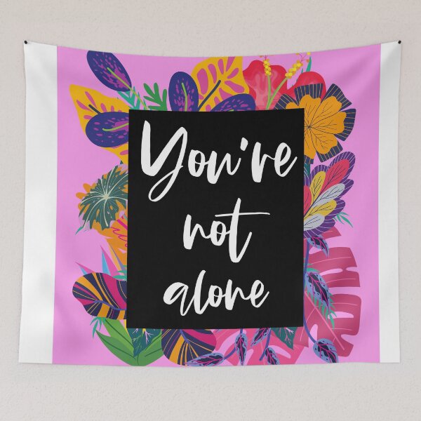 Item preview, You're not alone designed and sold by Willowandme.