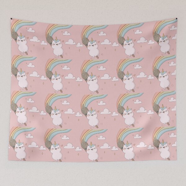 Item preview, Magical unicorn paints the sky designed and sold by soytantefi.