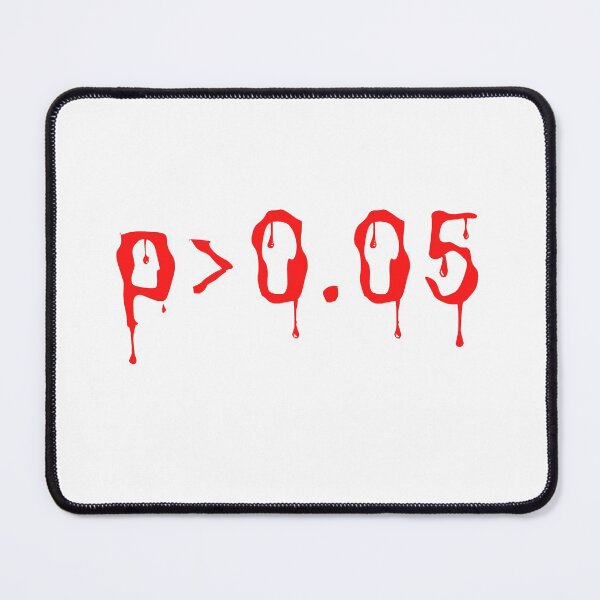 Item preview, Scary Not Statistically Significant Science Halloween Joke designed and sold by quiet-charm.