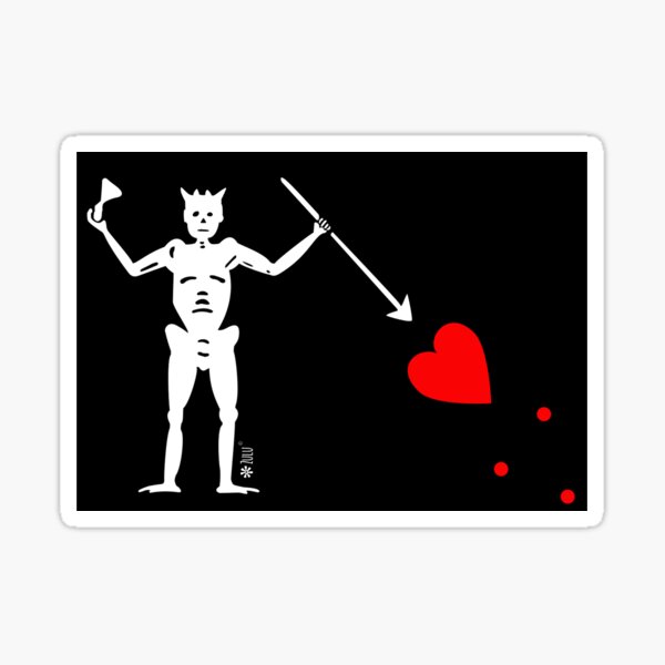 Artikel-Vorschau von Blackbeard-Flagge, designt und verkauft von ZuluHistoryTees.