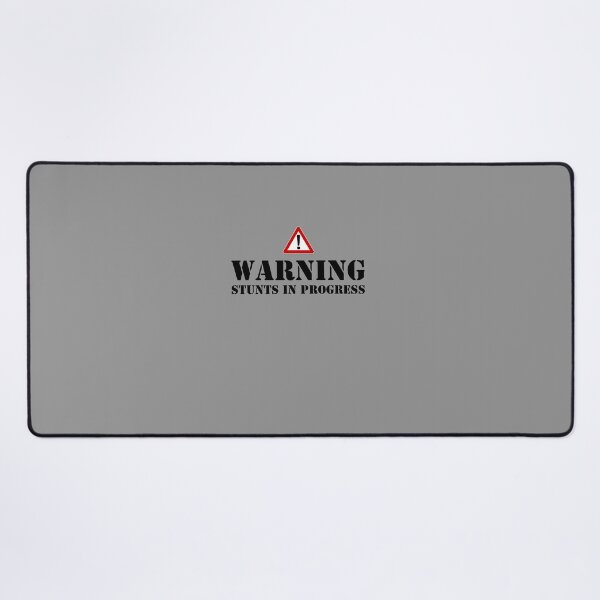 Item preview, Warning - stunts in progress designed and sold by Martin Pot.