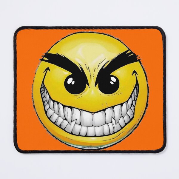 Item preview, GRINNING SMILEY FACE designed and sold by HAUNTERSDEPOT.