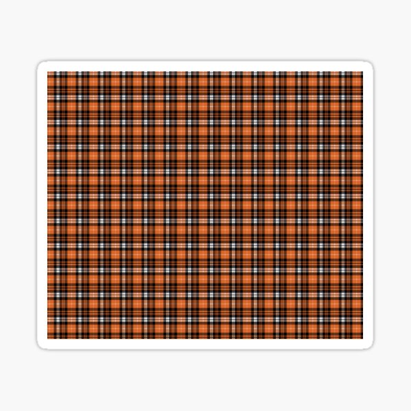 Pumpkin Plaid Sticker