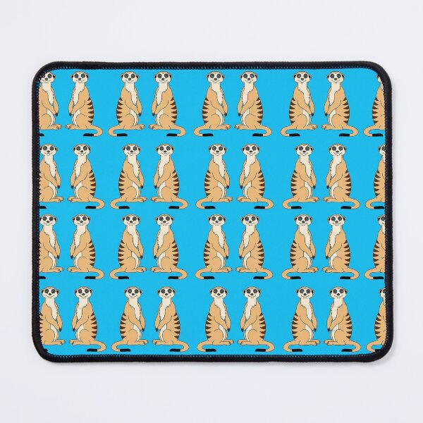 Item preview, Meerkat pattern - cute cartoon meerkats - I love meerkats designed and sold by Hudson-Art.