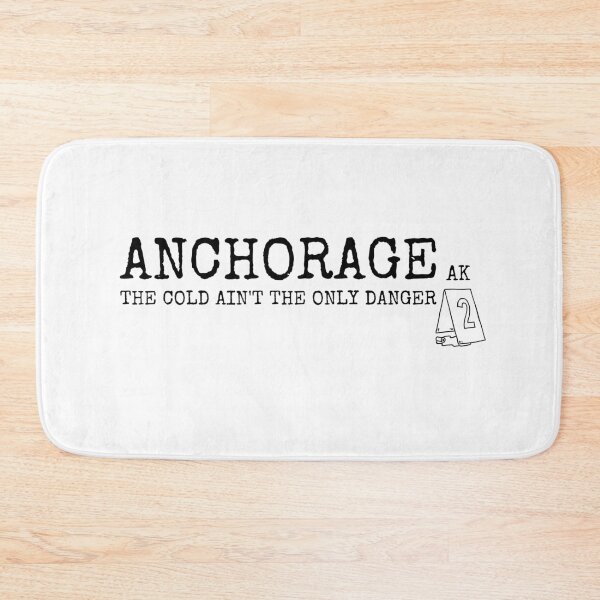 Item preview, Anchorage, The Cold Ain't the only Danger! Dangerous City Vibes designed and sold by mkzmerch.