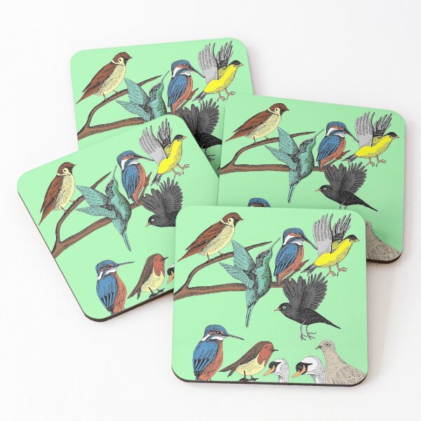 Item preview, Kingfishers and other Birds designed and sold by AnnieHines.