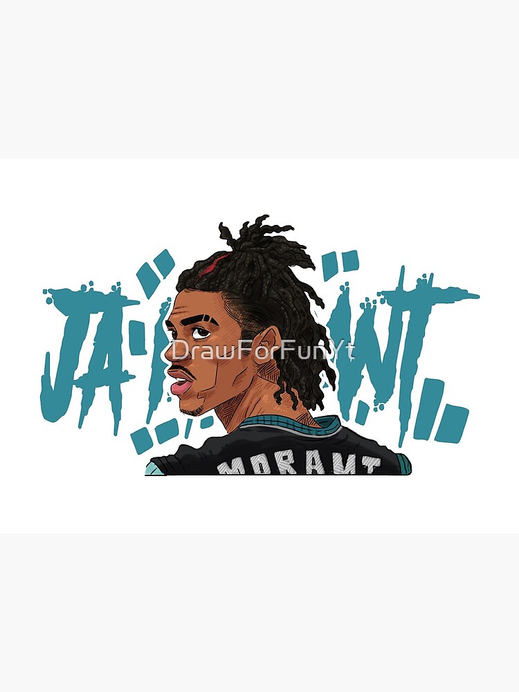 Ja Morant Art Board Print for Sale by KhalifaAnur