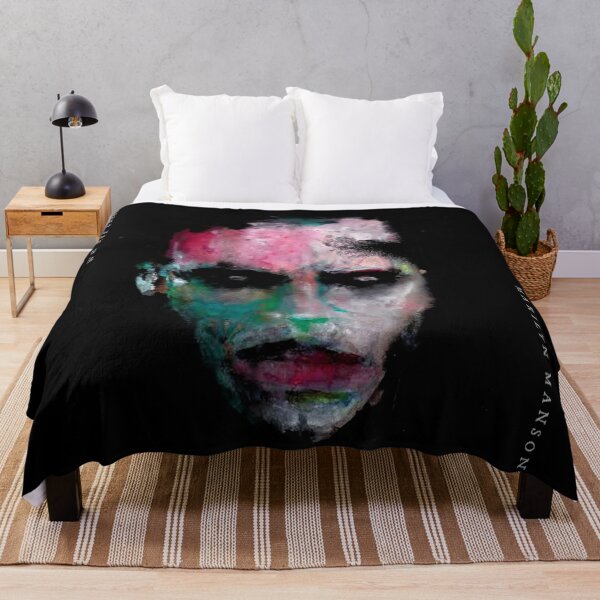 metal singer Throw Blanket