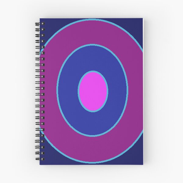 Item preview, purple and blue circles pattern designed and sold by elfcolt.
