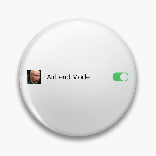 Item preview, Airhead Mode iPhone Airplane Mode Funny Presidential Political Humor designed and sold by SandblockBass.