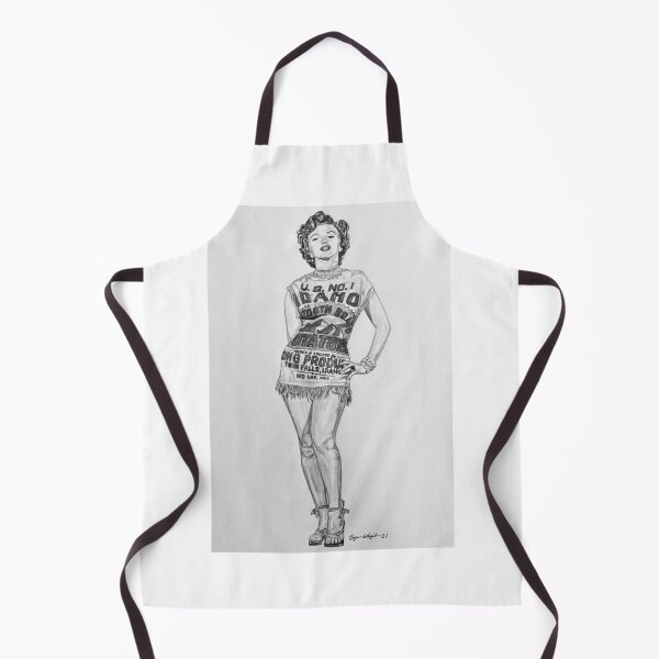 Item preview, Marilyn Monroe potato sack dress  designed and sold by BryanWhipple.