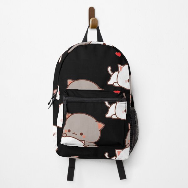 Item preview, cute mochi peach cat designed and sold by Evalyn West.