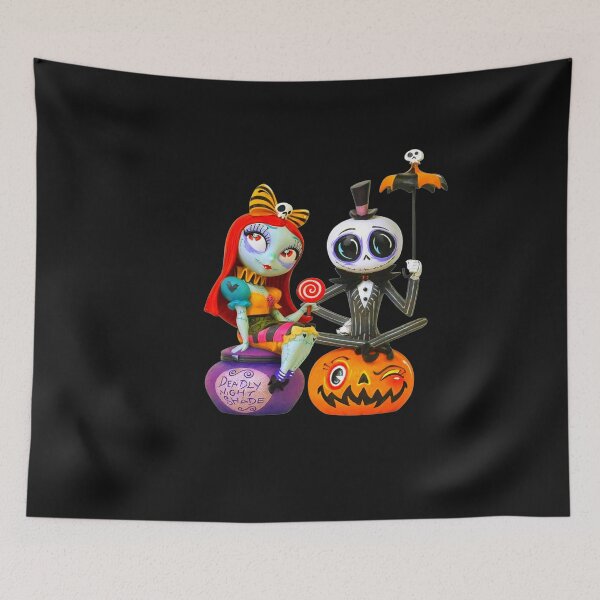 Item preview, The Nightmare Before Christmas Jack + Sally designed and sold by BunnyPanda0120.