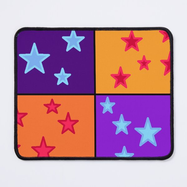 Item preview, orange and purple stars designed and sold by elfcolt.