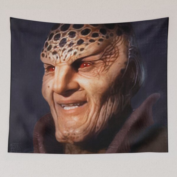 Item preview, G'Kar Painted Portrait Version 2 designed and sold by orionlodubyal.