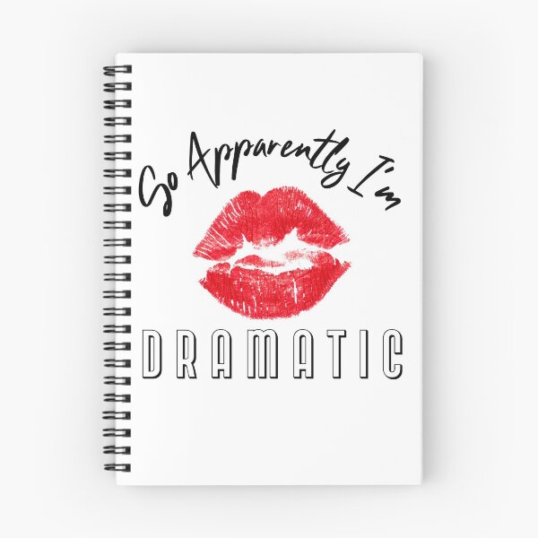 Item preview,  So Apparently I'm Dramatic Red Lipstick Lips designed and sold by Peggy Lindstrom.