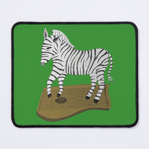 Item preview, Z is for Zebra playing the Zither designed and sold by AnnieHines.