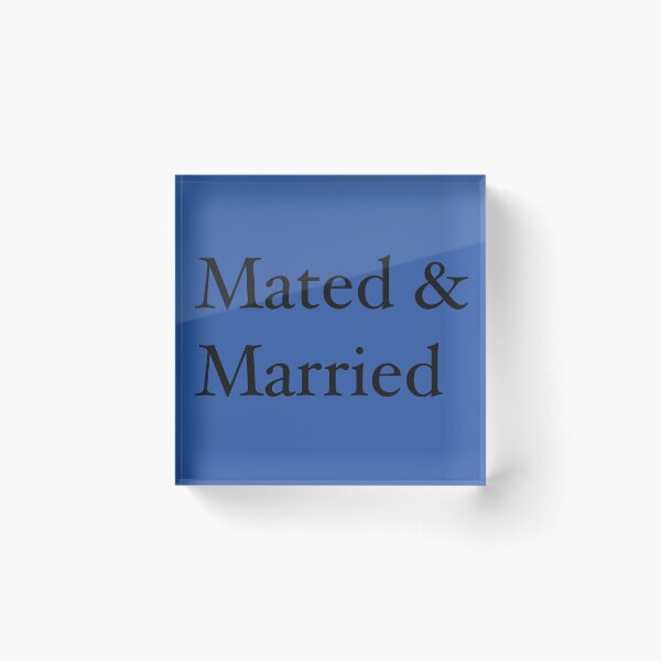 Item preview, Mated & Married designed and sold by Thorn and Lore.