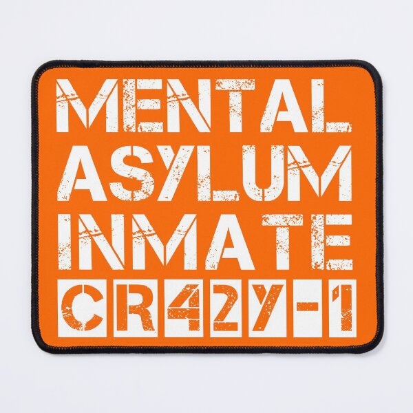 Item preview, Mental Asylum Inmate - Funny Halloween Costume Party Outfit designed and sold by Rhu Creations.