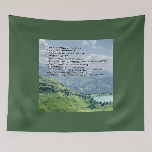 Item preview, Ten Montenegrin Commandments designed and sold by Anon-Moose.