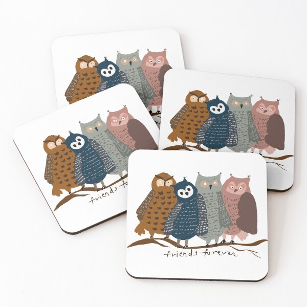 Item preview, freinds forever, owl together designed and sold by Pragatee.