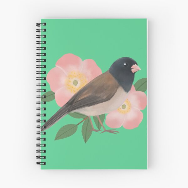 Item preview, BC Junco & Wild Roses designed and sold by Adrielle-art.