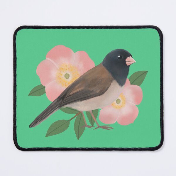 Item preview, BC Junco & Wild Roses designed and sold by Adrielle-art.