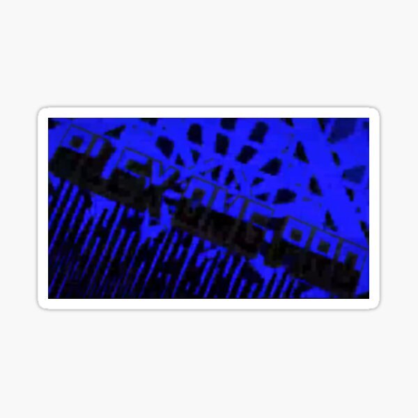 AlexOMGPro blue intro Sticker