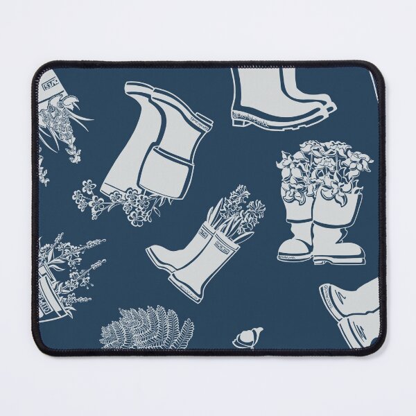 Item preview, Copy of Rain Boot Pattern Blue and Grey  designed and sold by Krystal  Thomas.